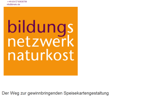 Weg Speisekartengestaltung