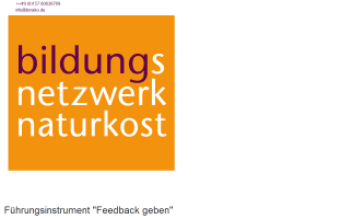 Feedback geben