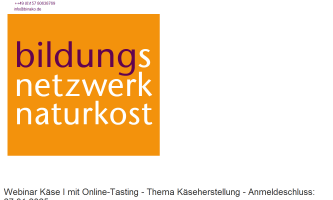 Webinar Käse OnlineTasting