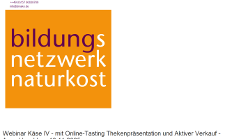 Webinar Käse OnlineTasting